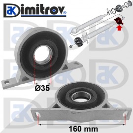 Висящ лагер BMW 5 (E60, E61) 6 (E63, E64) Volkswagen FOX